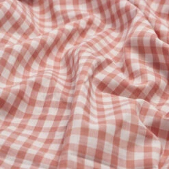 Red Dune Small Gingham Cotton Pillowcase (Pair) -Piglet PigletinBed WashedCottonFlatSheet RedDuneGingham 2 a5862bbd efd6 47e6 b2c3 7bf2d89c5de6