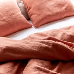 Burnt Orange Linen Bedtime Bundle -Piglet Rust 005 65a0abe1 a0f1 496e baf3 a35c25b8f0e9